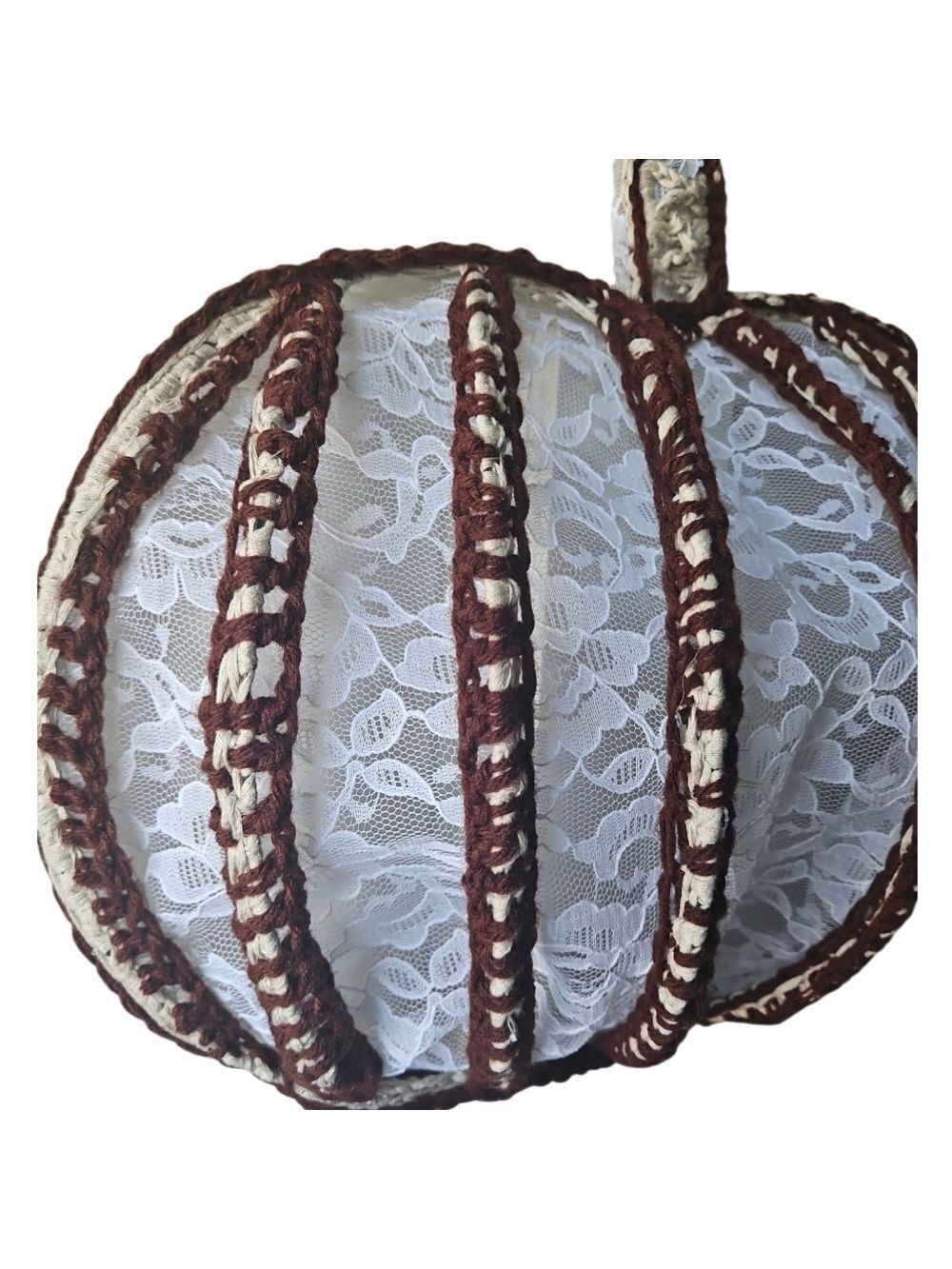 Lace Pumpkin Decor - Picture 6 of 17